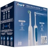 Oral-B Oral-B Center OxyJet Reinigungssystem - Munddusche + Oral-B Pro 1, Mundpflege weiß