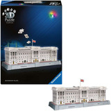 Ravensburger 3D Puzzle Iconics: Buckingham Palace - mit Licht 216 Teile
