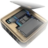 SAPPHIRE EDGE AI 350, Barebone schwarz/gold, ohne Betriebssystem