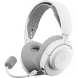 SteelSeries Arctis Nova 3P Wireless White, Gaming-Headset weiß, Für Playstation, Bluetooth, WiFi, Mobile App Control