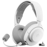 SteelSeries Arctis Nova 3P Wireless White, Gaming-Headset weiß, Für Playstation, Bluetooth, WiFi, Mobile App Control