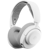 SteelSeries Arctis Nova 3P Wireless White, Gaming-Headset weiß, Für Playstation, Bluetooth, WiFi, Mobile App Control