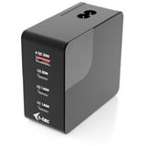 i-tec 140W Intelligent Multiport USB Charger, Ladegerät schwarz