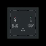 0 Klingeltaster Do Not Disturb Make Up Room mit Bedruckung Do Not Disturb Make Up Room schwarz, Retail
