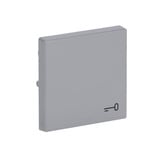 0 Wippe mit Aufdruck aluminium, Retail