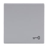 0 Wippe mit Aufdruck aluminium, Retail