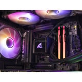 ALTERNATE Custom PC Series • Red Thunder Elements, Gaming-PC schwarz/transparent, ohne Betriebssystem