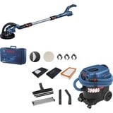 Bosch Combi-Set Trockenbauschleifer GTR 55-225 + Sauger GAS 35 M AFC Professional blau, 550 Watt / 1.380 Watt