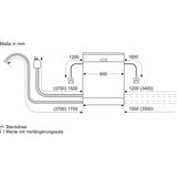Bosch SBH4ECX28E Serie 4, Spülmaschine 60 cm, Home Connect, XXL