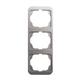 Busch-Jaeger Rahmen dreifach senkrecht alpha platin, Retail