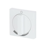 Busch-Jaeger Zentralscheibe mit Drehgriff und Aufdruck, Abdeckung Retail