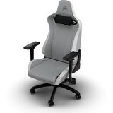 Corsair TC200 LEATHERETTE, Gaming-Stuhl hellgrau/weiß