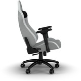 Corsair TC200 LEATHERETTE, Gaming-Stuhl hellgrau/weiß