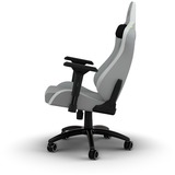 Corsair TC200 LEATHERETTE, Gaming-Stuhl hellgrau/weiß