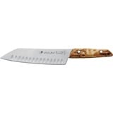 DICK VIVUM Santoku Kullenschliff, 18cm, Messer holz