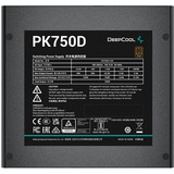 DeepCool PK750D 750W, PC-Netzteil schwarz, 4x PCIe, 750 Watt