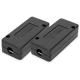 Digitus Verbindungsmodul CAT 7, geschirmt, 2 Stück schwarz