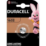 Duracell CR1632 Lithium-Knopfzelle 3V, Batterie 1 Stück, CR1632