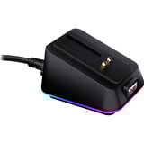 ENDORFY Mouse Dock Black, für LIV Wireless, LIV Plus Wireless, Ladestation schwarz, Kabel 1,8 Meter
