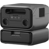 EcoFlow RIVER 3 Max (RIVER 3 Plus + Zusatzbatterie EB300), Powerstation schwarz, 572 Wh, X-boost 2.400W, 2 LFP-Akkus