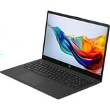 HP 15-fc0065ng, Notebook schwarz, AMD Ryzen 5 7430U, AMD Radeon Graphics, 32 GB DDR4, 512 GB (512 GB SSD), ohne Betriebssystem