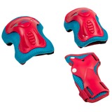 HUDORA Protektoren Set Kids beere/türkis, Größe XS