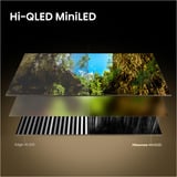 Hisense ULED 85E8S MiniLED, QLED-Fernseher 215 cm (85 Zoll), schwarz/dunkelgrau, UltraHD/4K, Triple Tuner, Subwoofer, 144Hz Panel
