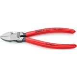 KNIPEX Seitenschneider 72 01 160, für Kunststoff, Schneid-Zange rot, Länge 160mm