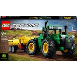 LEGO 42136 Technic John Deere 9620R 4WD Traktor, Konstruktionsspielzeug Mit Anhänger