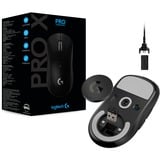 Logitech Gaming PRO X SUPERLIGHT, Gaming-Maus schwarz, HERO-Sensor