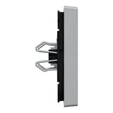 Merten Wippe Aluminium für Wechselschalter, Kreuzschalter und Taster, einteilige Ausführung aluminium, Retail