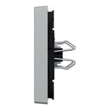 Merten Wippe Aluminium für Wechselschalter, Kreuzschalter und Taster, einteilige Ausführung aluminium, Retail