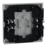 Merten Wippe Aluminium für Wechselschalter, Kreuzschalter und Taster, einteilige Ausführung aluminium, Retail