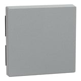 Merten Wippe Aluminium für Wechselschalter, Kreuzschalter und Taster, einteilige Ausführung aluminium, Retail