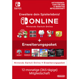 Nintendo Switch Online + Erweiterungspaket – Einzelmitgliedschaft (365 Tage), Gamecard 
