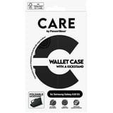 PanzerGlass Wallet Case mit Kickstand, Handyhülle schwarz, Samsung Galaxy A36 5G