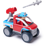 Spin Master Paw Patrol Fire Rescue - Ryders Rettungsfahrzeug, Spielfahrzeug mit Drohnen-Abwerfer und Ryder Figur