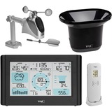 TFA Funk-Wetterstation mit Wind- und Regenmesser WEATHER PRO schwarz