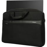 Targus 15-16" GeoLite EcoSmart Slim Brief, Notebooktasche schwarz, bis 40,6 cm (16")