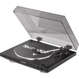 TechniSat LP 200 Vintage Edition, Plattenspieler schwarz/silber, inkl. zwei LPs, Phonovorverstärker, USB-Anschluss