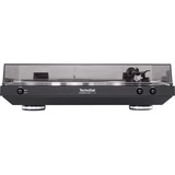 TechniSat LP 200 Vintage Edition, Plattenspieler schwarz/silber, inkl. zwei LPs, Phonovorverstärker, USB-Anschluss