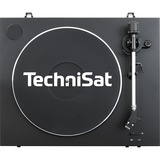 TechniSat LP 200 Vintage Edition, Plattenspieler schwarz/silber, inkl. zwei LPs, Phonovorverstärker, USB-Anschluss
