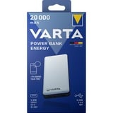Varta Power Bank Energy 20000, Powerbank weiß