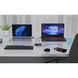 i-tec Universal KVM HUB, Dockingstation schwarz, 2x USB-A- und 2x USB-C