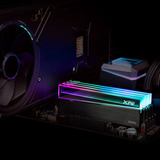 ADATA DIMM 32 GB DDR5-6000 (2x 16 GB) Dual-Kit, Arbeitsspeicher schwarz, AX5U6000C3016G-DCNKRBK, XPG NOVAKEY RGB Black, INTEL XMP, AMD EXPO