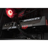 ALTERNATE Custom PC Series • Red Lucky Elements, Gaming-PC schwarz, ohne Betriebssystem
