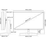 Arozzi Nova 32T2K180, Gaming-Monitor 80 cm (31.5 Zoll), schwarz, QHD, IPS, HDMI, DP, Lautsprecher, 180Hz Panel