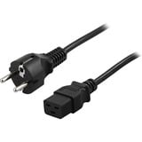 BlueWalker EU-Netzkabel C19 schwarz