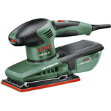 Bosch Heimwerken & Garten Schwingschleifer PSS 250 AE grün, 250 Watt, Koffer, 25-teiliges Zubehörset