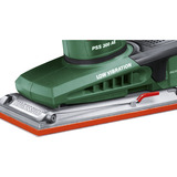 Bosch Heimwerken & Garten Schwingschleifer PSS 250 AE grün, 250 Watt, Koffer, 25-teiliges Zubehörset